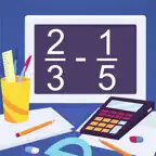Subtracting Fractions iOS Icon