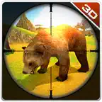 Bear hunter – safari hunting & shooting simulator iOS Icon