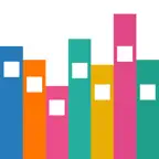 Grid World-colorful amazing iOS Icon