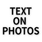 Text On Photo - Text Edit iOS Icon