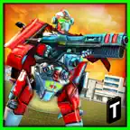 Futuristic Car Robot Rampage iOS Icon