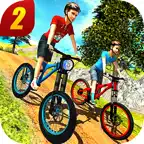 Uphill Bicycle Rider Kids - Offroad Mountain Climb iOS Icon