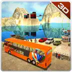 Offroad public transport bus & 3d driver simulator iOS Icon
