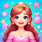 Princess makeover: hair & make iOS Icon