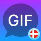 Dansk GIF- og Meme-Tastatur (Sjove Memes og GIFs) iOS Icon
