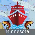 Minnesota Fishing : Lake Maps iOS Icon