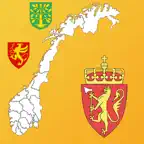 Norway County Maps and Capitals iOS Icon