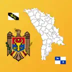Moldova District Maps, Flags and Capitals iOS Icon