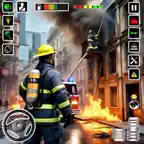 US Firefighter Truck Rescue iOS Icon