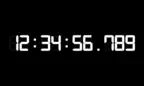 Millisecond Clock - Precision iOS Icon
