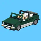 VW Golf for LEGO 10242 Set iOS Icon