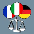 Legal lexicon i 3 languages iOS Icon