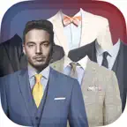 Man's Suit Fashion Photo Editor – Pictures Montage iOS Icon