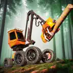 Forest Harvester Tractor 3D iOS Icon