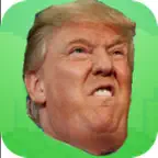 Flappy Trump - a flying Trump Game iOS Icon
