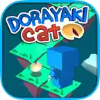 Dorayaki Cat – 3D labyrinth zigzag game for kids iOS Icon