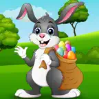 Easter Games Candy - match 3 for cute bunny hop iOS Icon