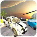 Monster Jeep City Traffic  Speed Race 2017 iOS Icon