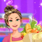Supermarket Cashier & Shopping iOS Icon