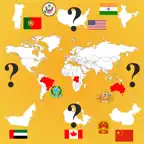 Country Flags, Maps, COA Quiz iOS Icon