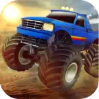 Monster Truck Drive: Highway Traffic Runner iOS Icon