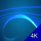 Abstract 4K - Ultra HD Video iOS Icon