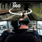VR Subway 3D Simulator Icon