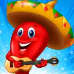 Salsa Swap - match spanish candy puzzle game iOS Icon