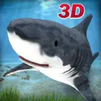 White Shark Simulator 3D iOS Icon