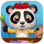 Baby Panda Paintbox - Coloring Games for Kids! iOS Icon