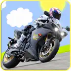 Beach Bike Stunt Rider Icon
