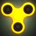 Fidget Spinner Wheel Toy - Neon Glow In The Dark iOS Icon