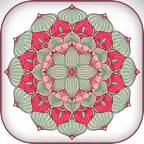 Mandala Coloring Book 4 Adults Icon