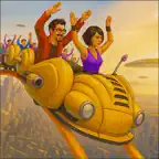 Roller Coaster Simulator Game iOS Icon