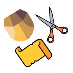 Rock Paper Scissors. iOS Icon