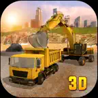 Sand Excavator Truck Drive iOS Icon
