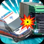 Highway Car Crash Icon