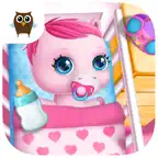 Pony Sisters Baby Horse Care - Babysitter Daycare Icon