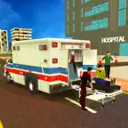 Realistic Ambulance 2017 iOS Icon