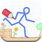 Stickman Adventure on Paper - Block Puzzle Game iOS Icon