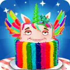DIY Unicorn Rainbow Cake Cooking! Sweet Dessert iOS Icon