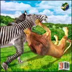 Real Lion Jungle Attack 2017 iOS Icon