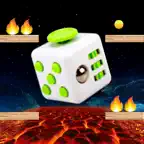 Lava Floor - The Floor is Lava Jumpy Fidget Cube iOS Icon