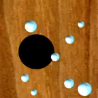 Roll Balls to hole iOS Icon