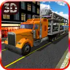Police Cars Transporter Truck – Cargo Simulator iOS Icon