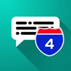 Funny Road Signs USA – Aged iOS Icon