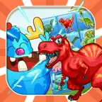 Dinosour And Monster Match 2 iOS Icon