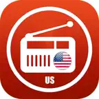 Live US Radio FM Stations - United of America USA iOS Icon