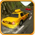 Crazy Hill Speed Taxi Driving 3D iOS Icon