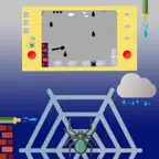 Spider Hates Rain Retro (Full) iOS Icon